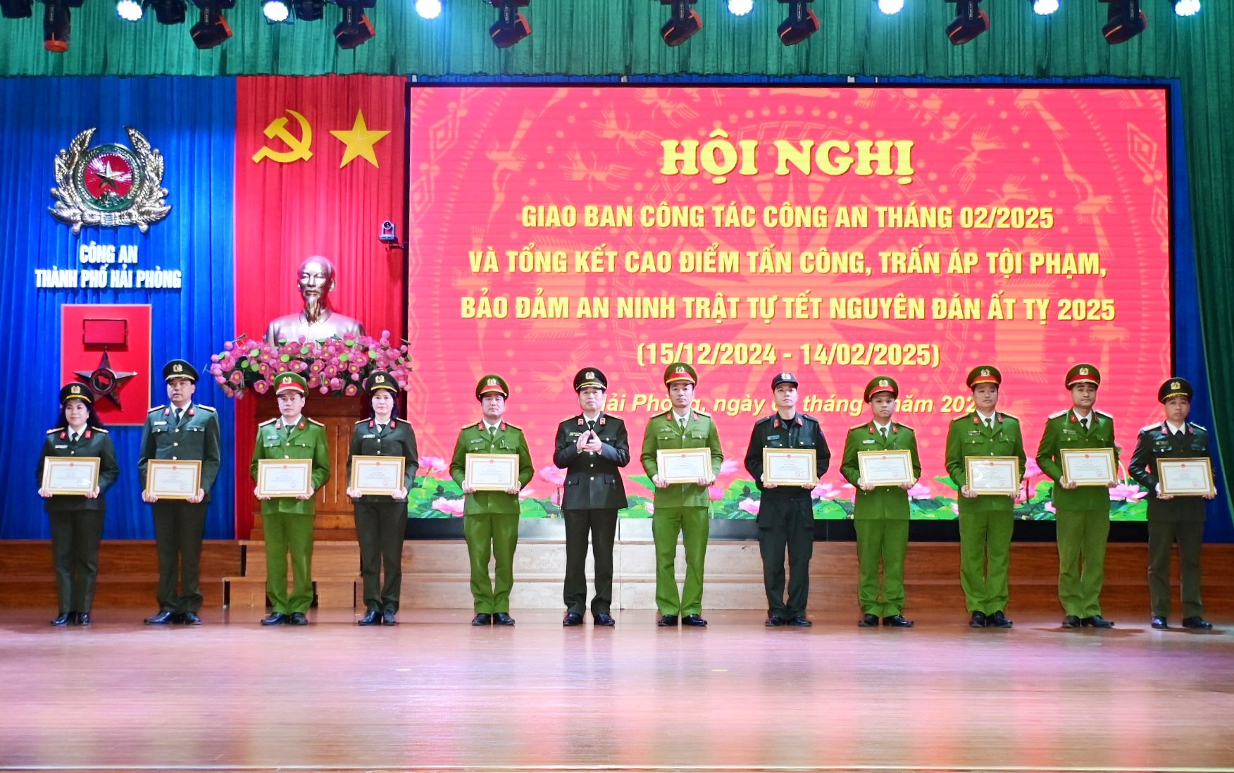 Công an thành phố triển khai 7 nhiệm vụ công tác trọng tâm tháng 3